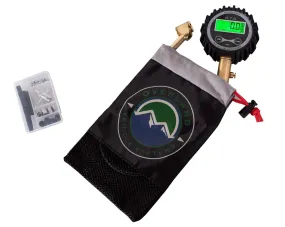 Overland Vehicle Systems Digital Tire Gauge With Valve Kit & Storage Bag - Recon Recovery