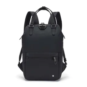 Pacsafe Citysafe CX Econyl Anti-Theft Mini Bag Backpack in Black