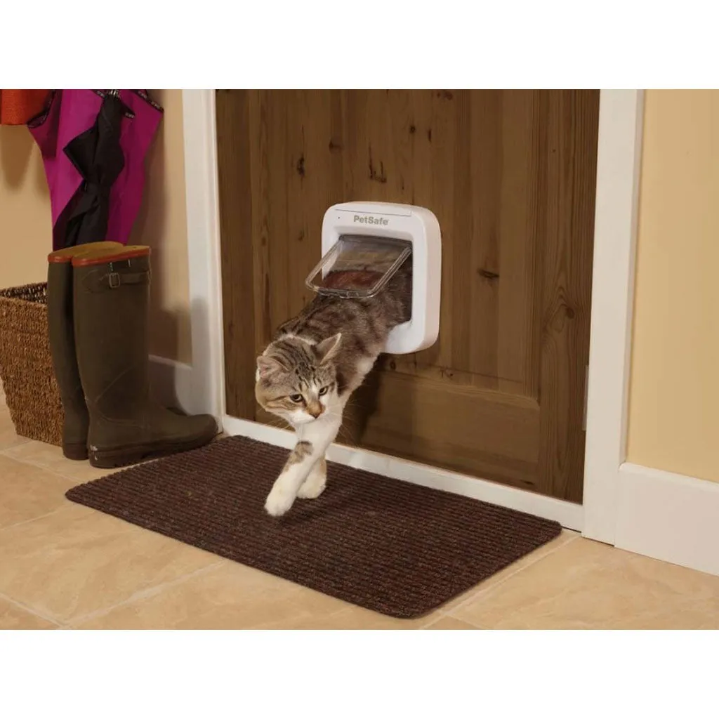 PetSafe Microchip Entry Cat Flap Door, White