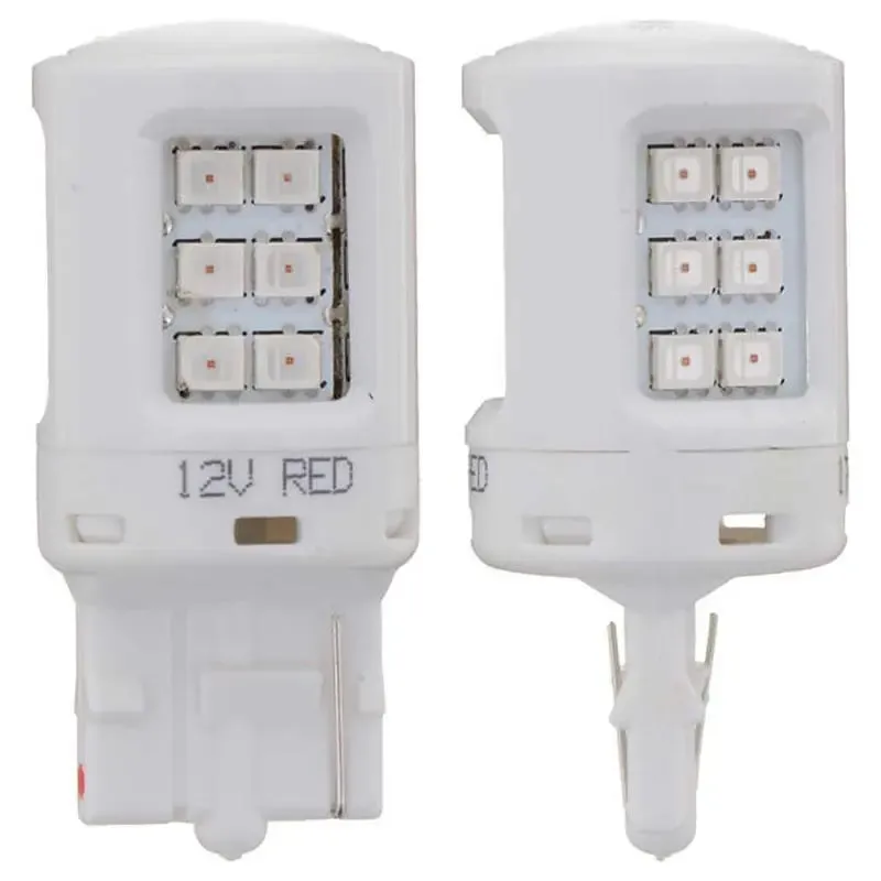 Philips 7440 LED Vision 2 Watts 12V Red Stop/Brake Light Bulb (pair)