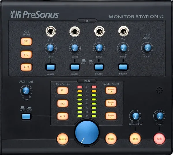 PreSonus MONITOR STATION V2 Desktop Studio Control Center