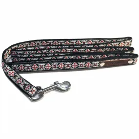 Red White Diamond 15mm Lead