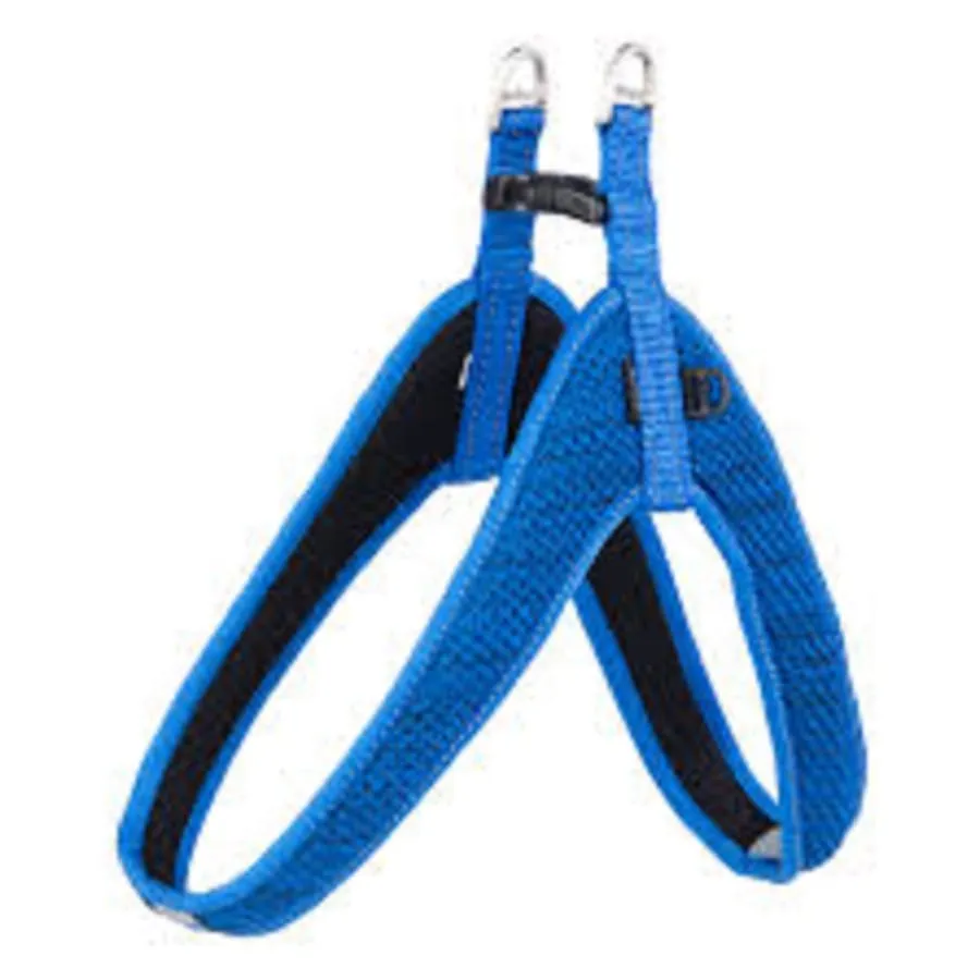 Rogz Fast Fit Harness Blue