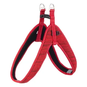 Rogz Fast Fit Harness Red