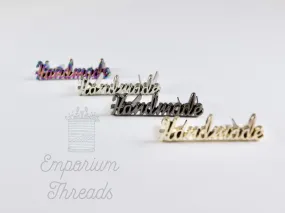 Script Handmade Tags | Pack of 2