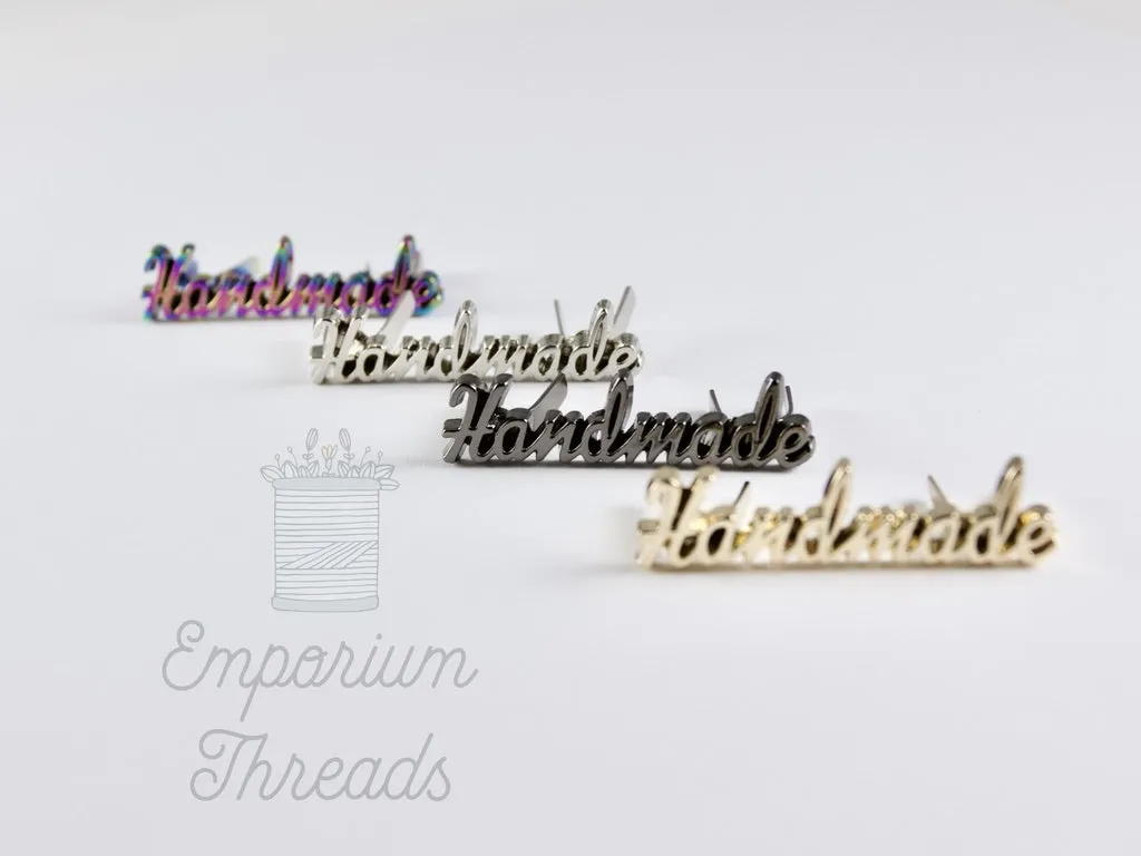 Script Handmade Tags | Pack of 2