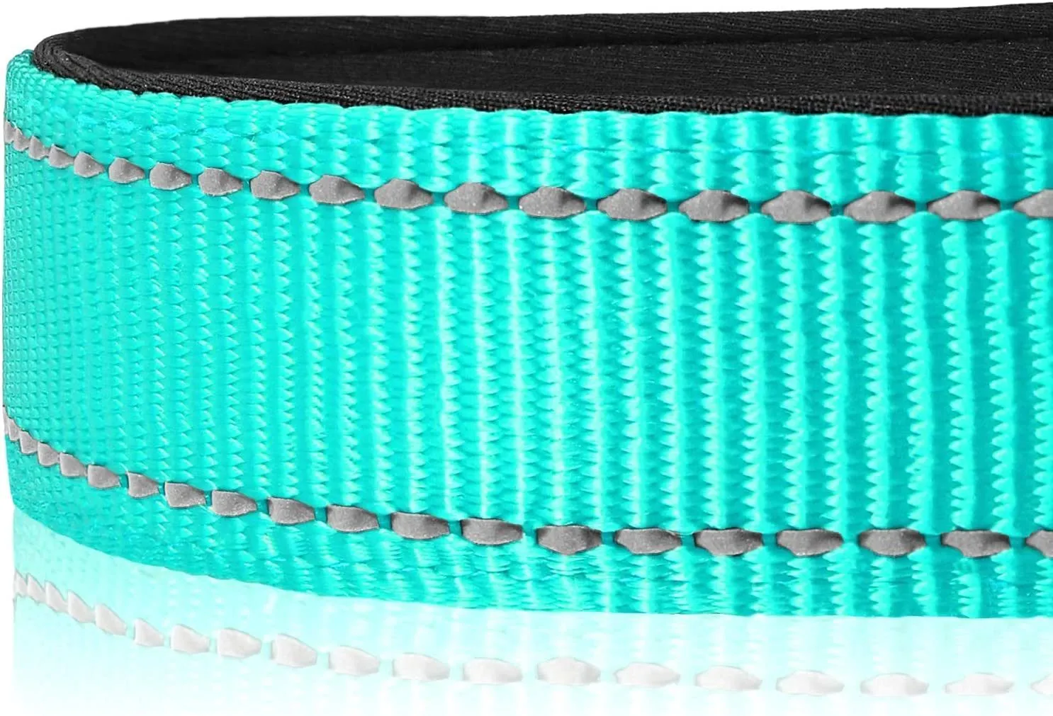 Soft Neoprene Padded Breathable Reflective Dog Collar