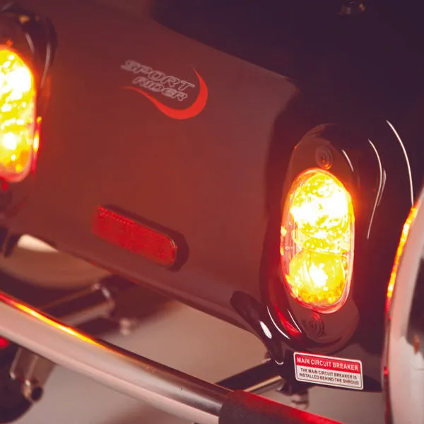 Sport Rider , 3 Wheel Mobility Scooter - Class 3 (8mph)