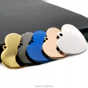 Stainless Steel Pet ID Tags: Personalized Safety & Style, 20 Pack