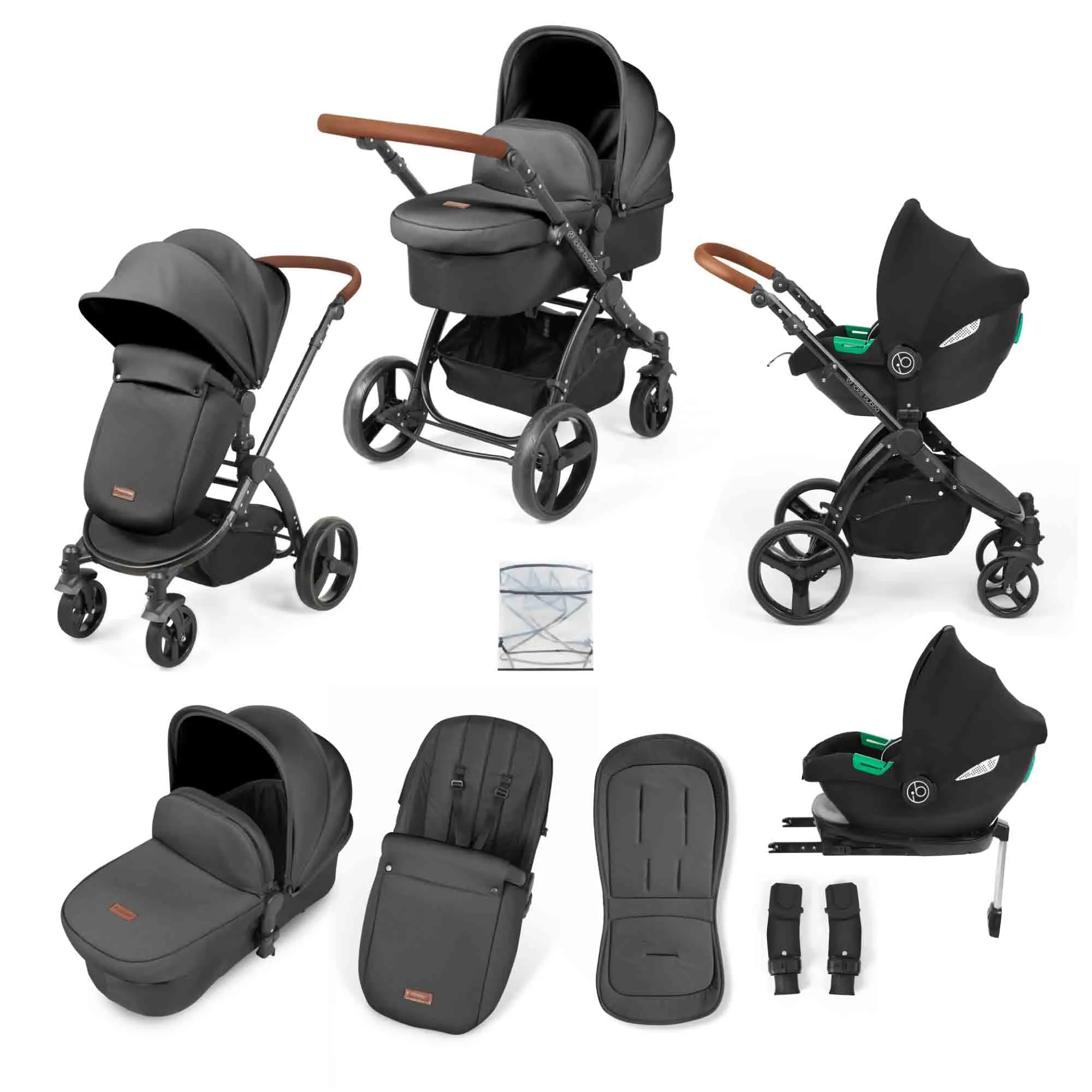 Stomp Urban 3 in 1 i-Size Travel System with ISOFIX Base