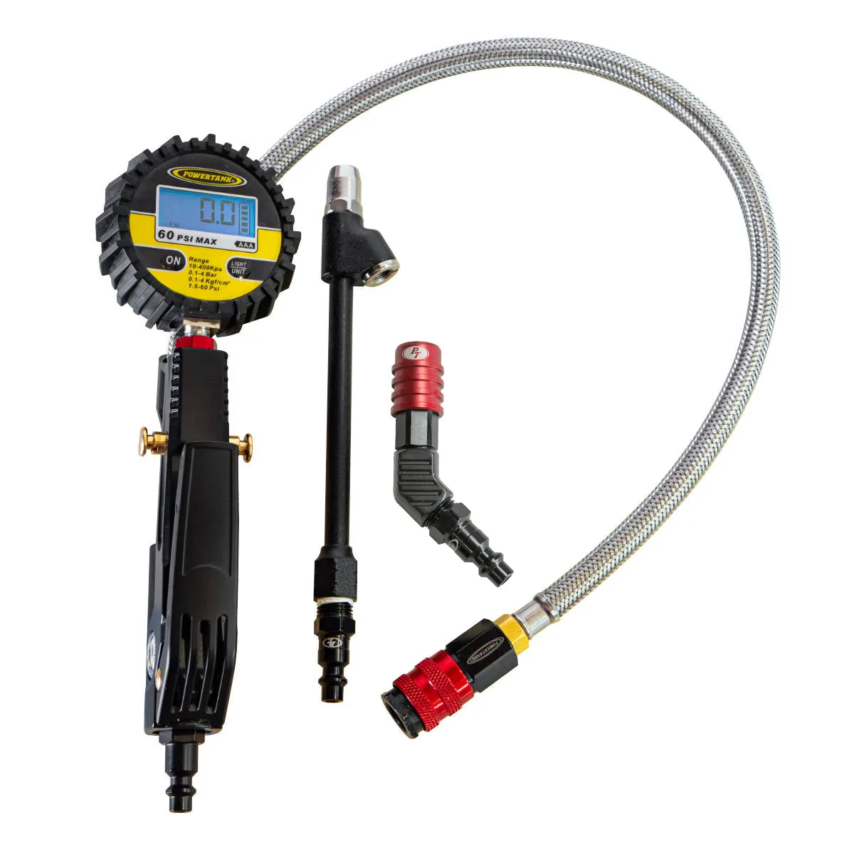 Switch Hitter Digital - Ventoso Tire Inflator with Quick-Switch Chucks