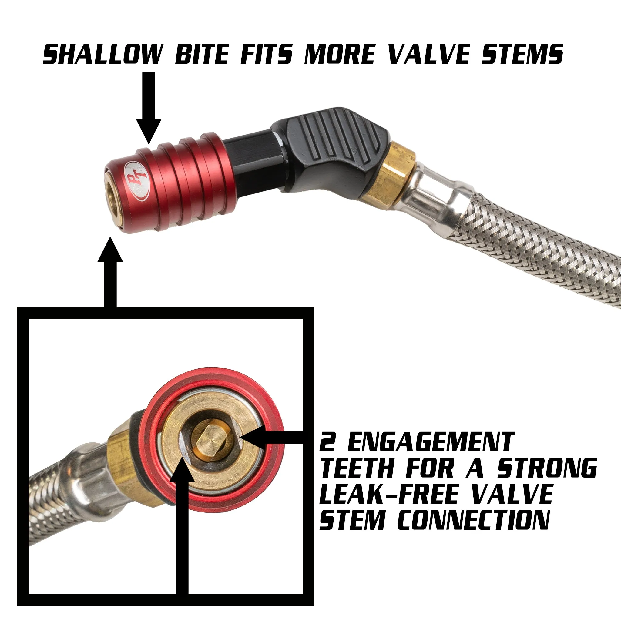 Switch Hitter Digital - Ventoso Tire Inflator with Quick-Switch Chucks