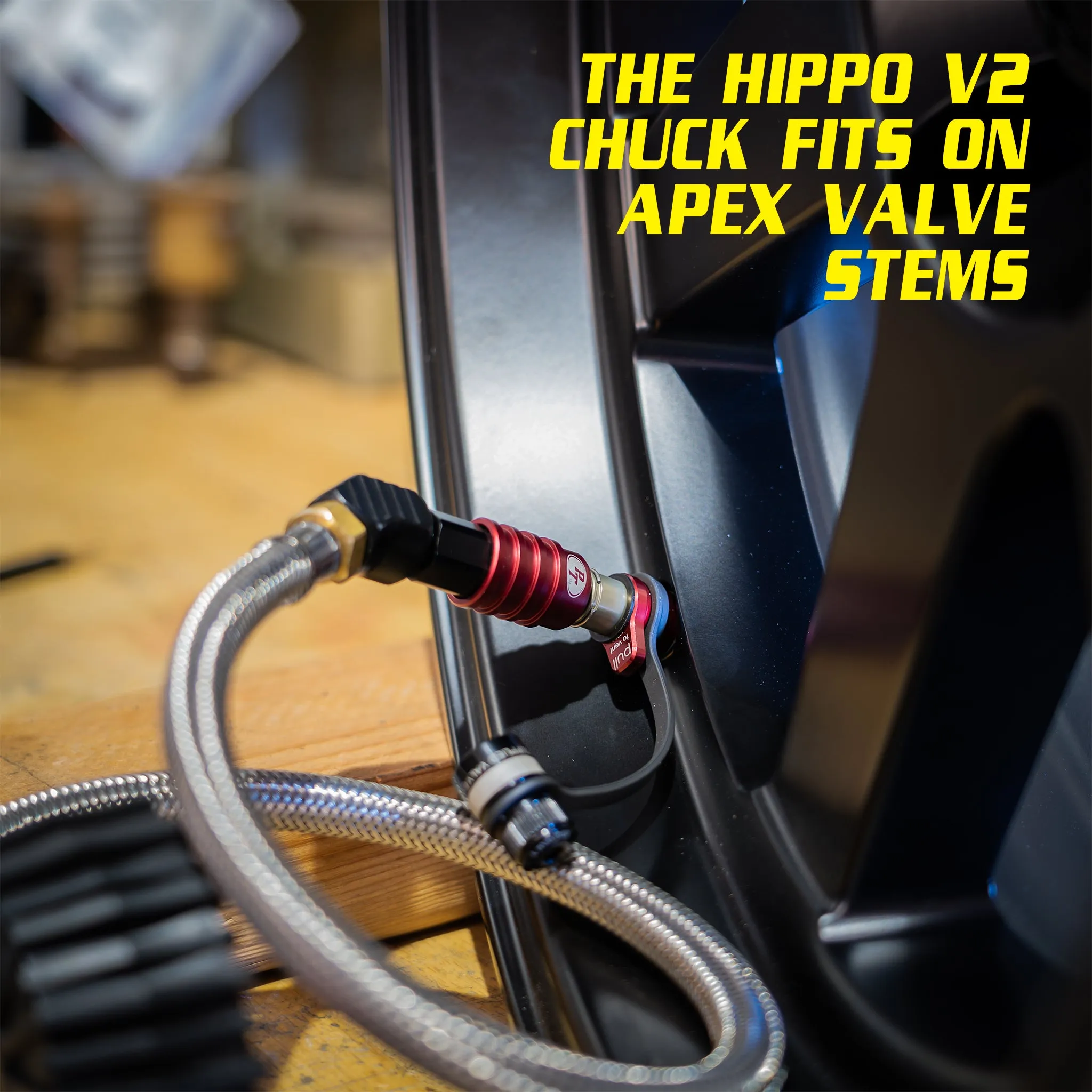 Switch Hitter Digital - Ventoso Tire Inflator with Quick-Switch Chucks