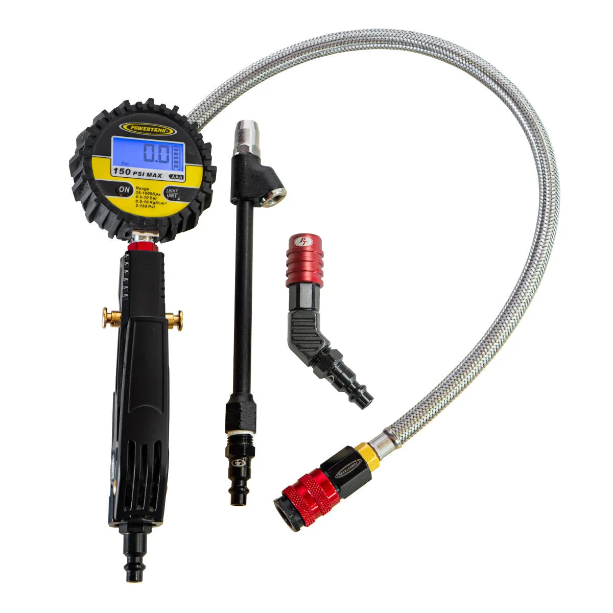 Switch Hitter Digital - Ventoso Tire Inflator with Quick-Switch Chucks