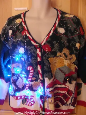 Toys Bear Light Up Ugly Christmas Sweater