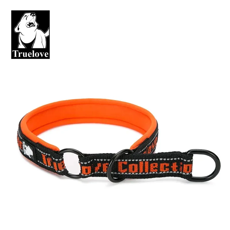 Truelove Adjustable Reflective Nylon Pet Collar with Neoprene Padding for Dogs and Cats - Model TLC5371