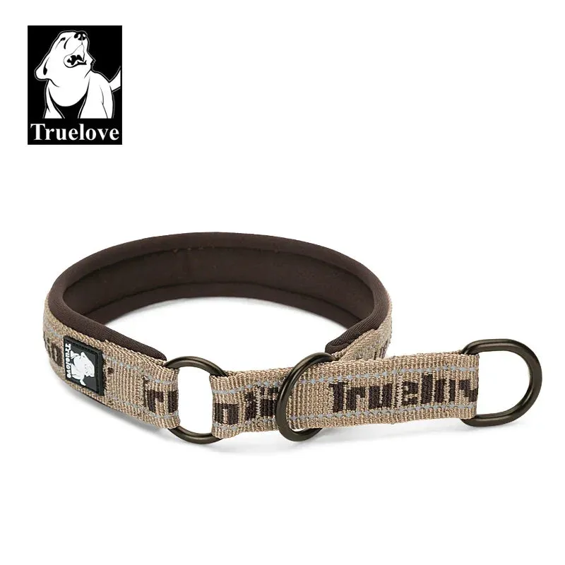 Truelove Adjustable Reflective Nylon Pet Collar with Neoprene Padding for Dogs and Cats - Model TLC5371