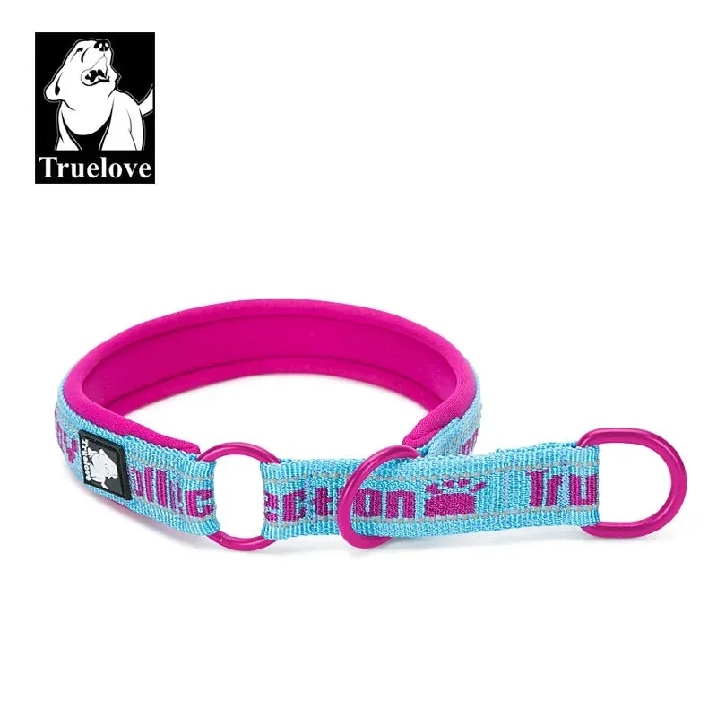 Truelove Adjustable Reflective Nylon Pet Collar with Neoprene Padding for Dogs and Cats - Model TLC5371