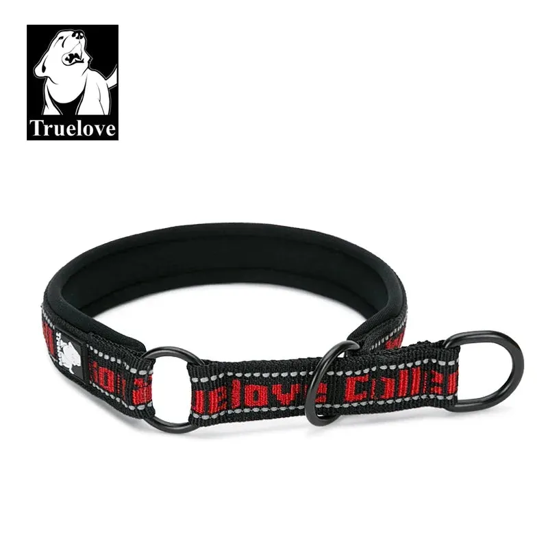Truelove Adjustable Reflective Nylon Pet Collar with Neoprene Padding for Dogs and Cats - Model TLC5371