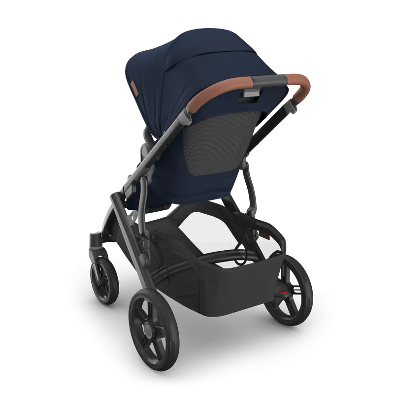 UPPAbaby Vista V3 Stroller - Noa (Navy / Carbon Frame / Saddle Leather)