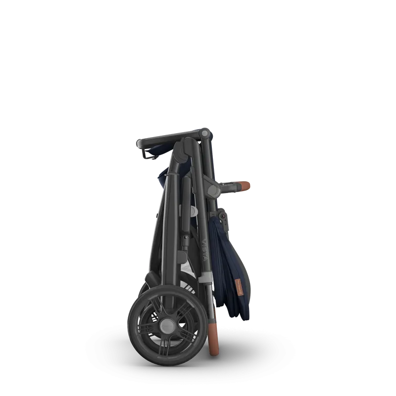 UPPAbaby Vista V3 Stroller - Noa (Navy / Carbon Frame / Saddle Leather)