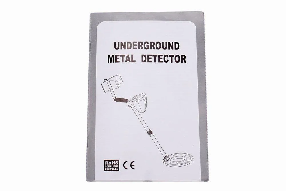 VEVOR MD-3010II Metal Detector Waterproof Deep Sensitive Search with LCD Display Hunter Gold Digger 8&quot;