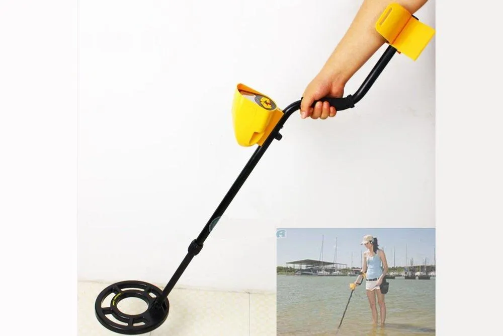 VEVOR MD-3010II Metal Detector Waterproof Deep Sensitive Search with LCD Display Hunter Gold Digger 8&quot;