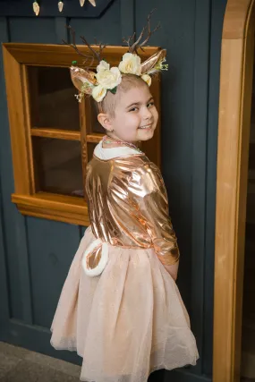 Woodland Deer Dress with Headpiece